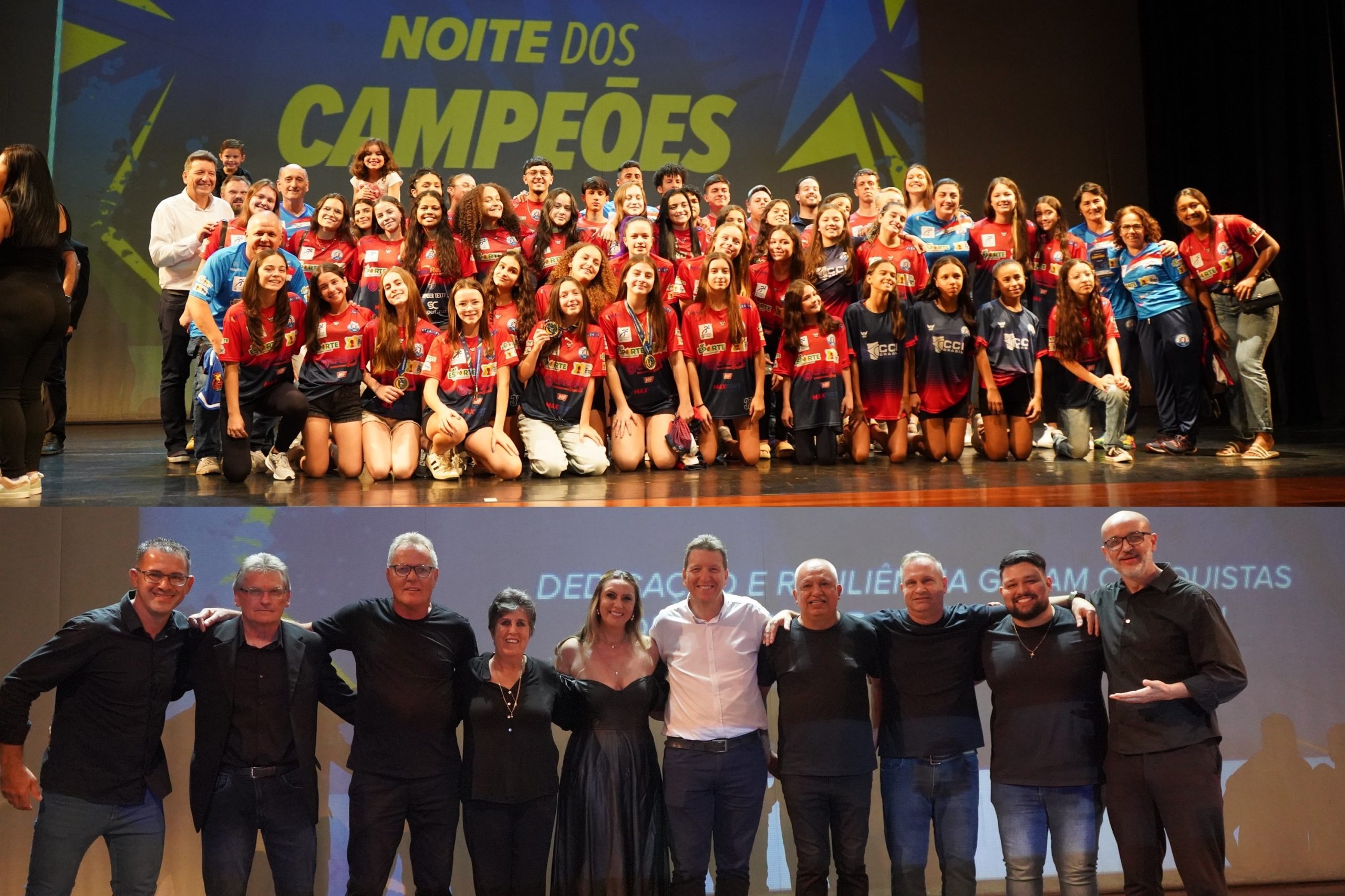 Destaques do Esporte em Campo Bom reconhecidos na Noite dos Campeões