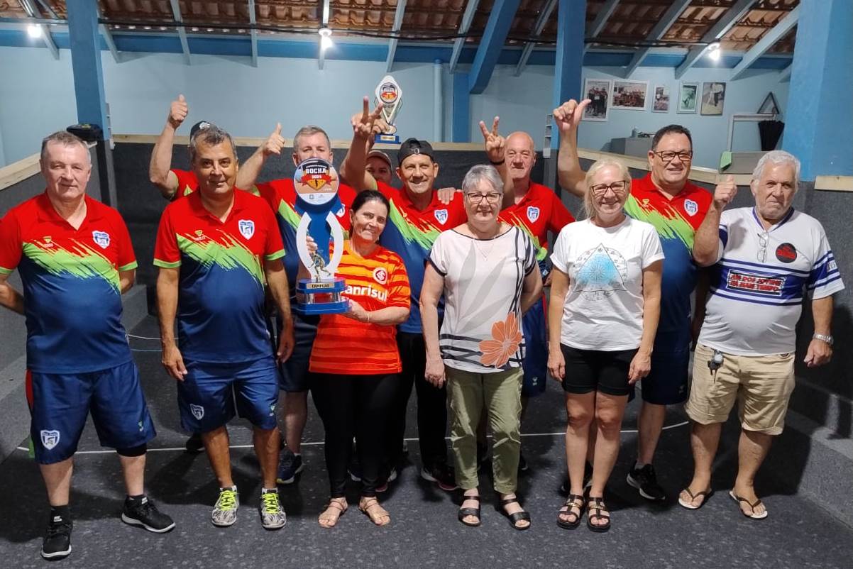 Equipe Jovens A é campeã do Municipal de Bocha Força Livre