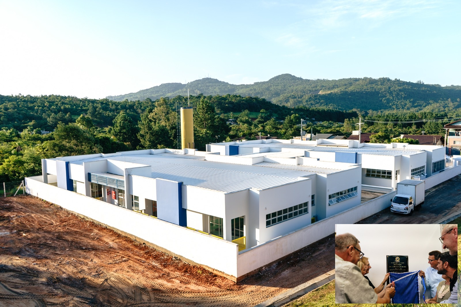 EMEI Leonel de Moura Brizola é inaugurada, primeira escola do bairro Firenze