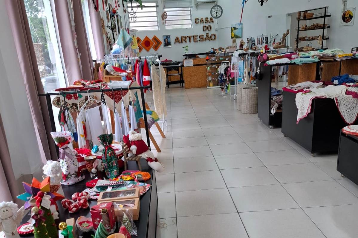 Casa do Artesão tem horário especial de Natal